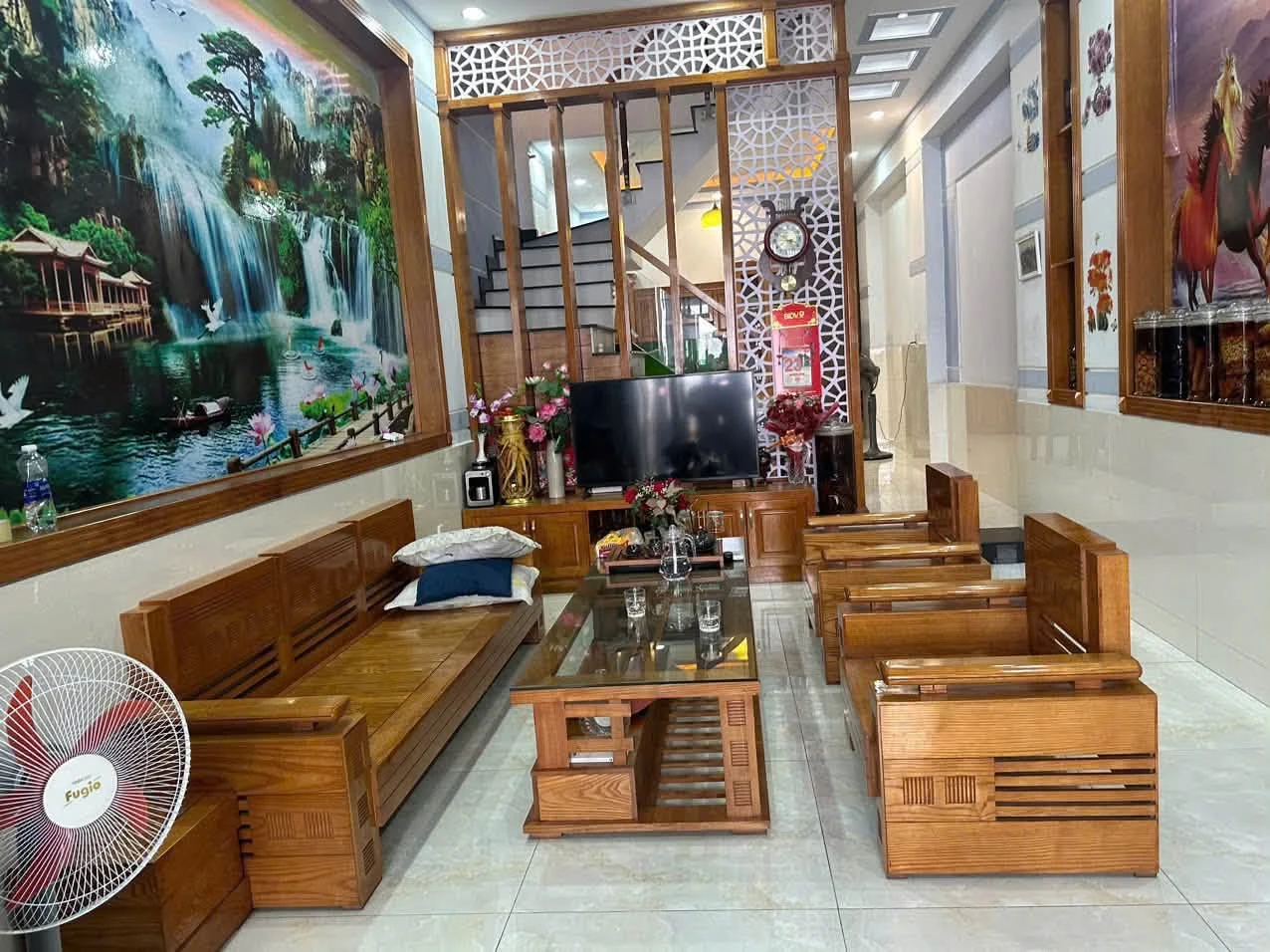 Bán nhà 3PN gần sân vận động Đông Hòa 82,2m² - Ảnh 1