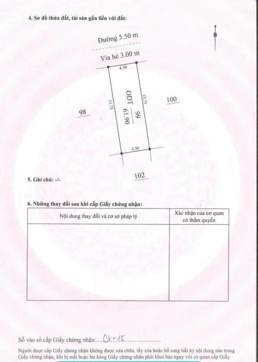 Bán lô đất Lộ Cương Tứ Minh 61,9m2 gần KDT Thiên Phú - Ảnh thu nhỏ 3