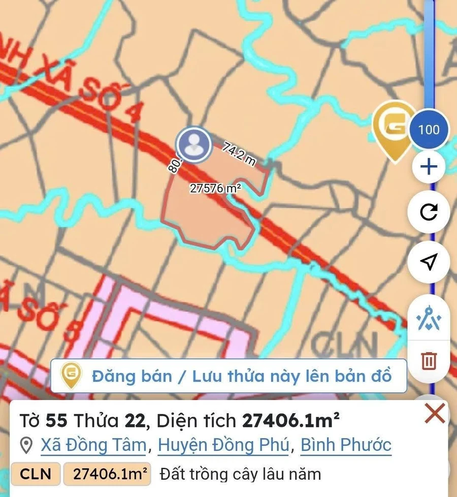 Bán đất cao su gần 2,07 ha Cần Giờ 4,7 tỷ - Ảnh thu nhỏ 2