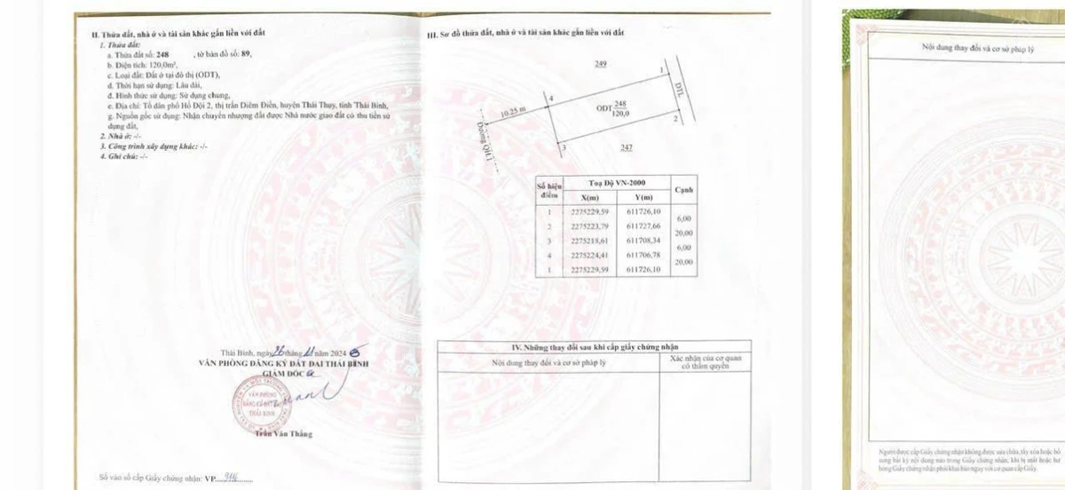 Đất thổ cư đẹp xuất sắc tại khu đấu giá Thụy Lương, 4,6 tỷ, 120m2 - Ảnh 1