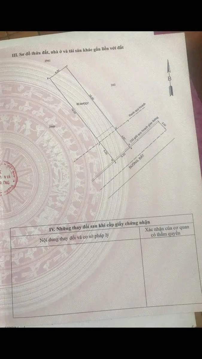 Bán đất sổ hồng riêng 82,3m² Phường Dĩ An giá 2,2 tỷ - Ảnh thu nhỏ 3