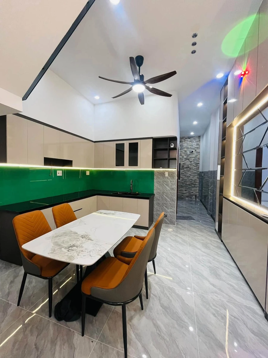 Bán nhà 1 trệt 1 lầu 70m2, 3PN 2WC, sổ hồng riêng gần chợ Bình Điền, Bình Chánh - Ảnh thu nhỏ 5