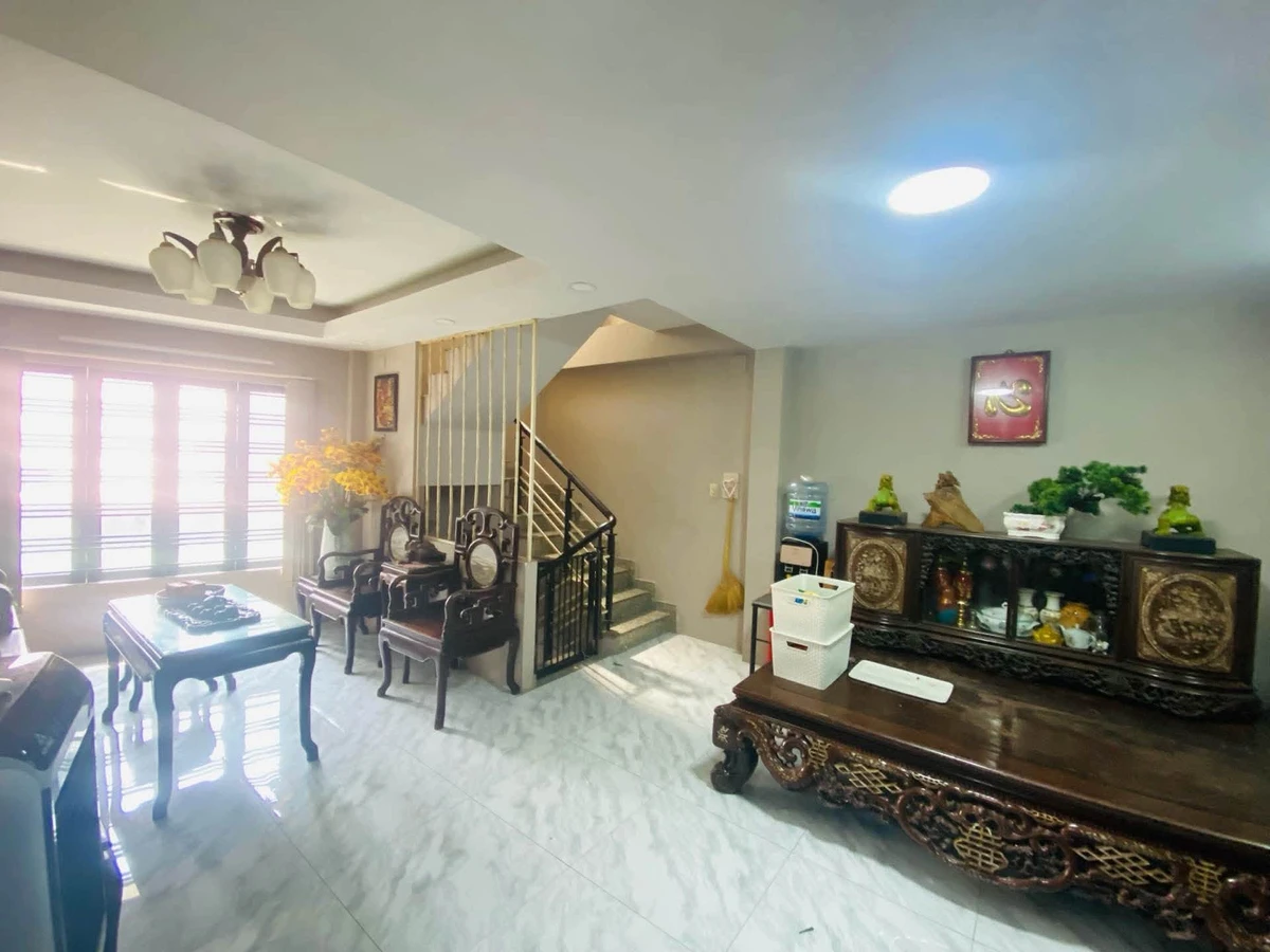 Bán nhà 4 tầng 75m2, 5PN, hẻm xe tải đường Dương Quảng Hàm, Gò Vấp - Ảnh thu nhỏ 4