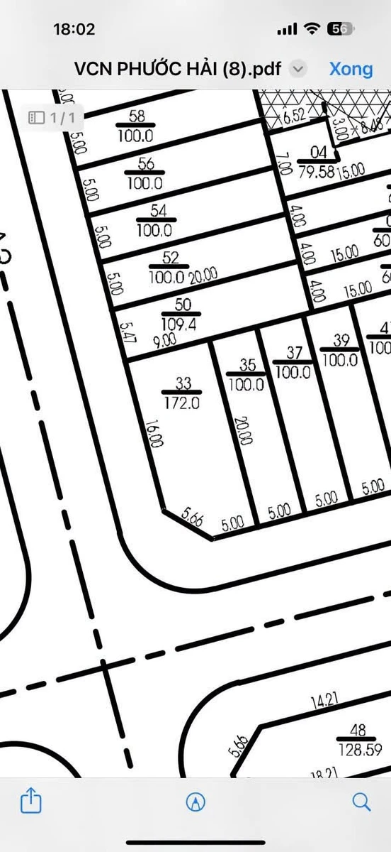 Bán lô góc 2 mặt tiền 172m2 Bùi Thiện Ngộ, Nha Trang - Ảnh 1