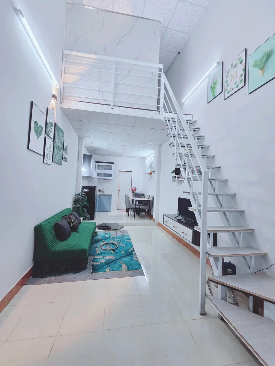 Bán nhà gác lửng 55m2 Trần Cao Vân, 2 phòng ngủ 2 tỷ 3 - Ảnh 1