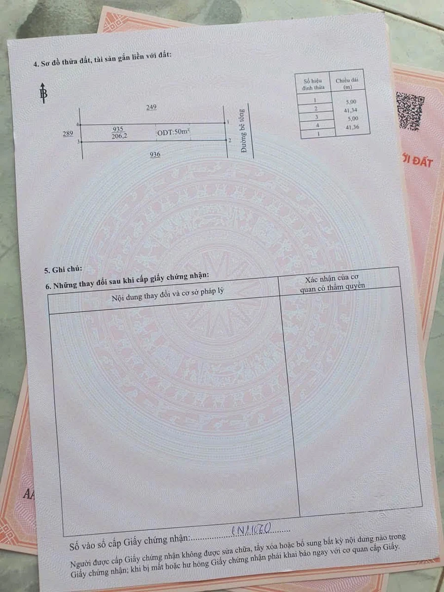 Bán đất xây nhà trọ 50m² Vành Đai KCN Minh Hưng 3, 739 triệu - Ảnh thu nhỏ 4