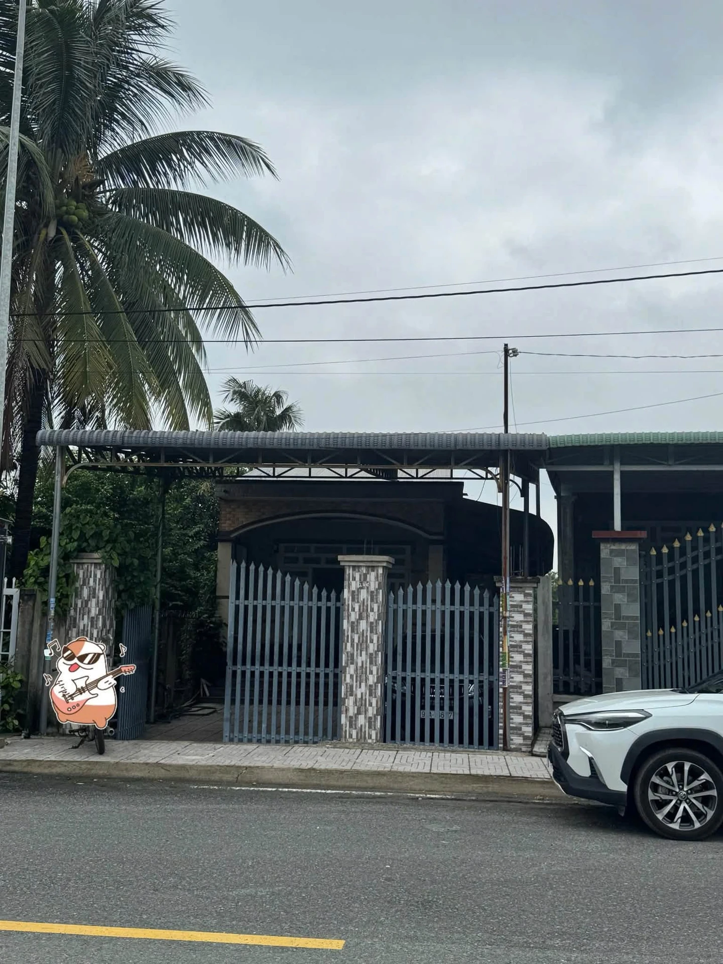 Bán nhà 2 PN mặt tiền đường Âu Cơ Chơn Thành 420 m2 - Ảnh 1