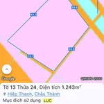 Bán đất 1240m² tại Hiệp Thạnh, Châu Thành, Long An - Ảnh thu nhỏ 3