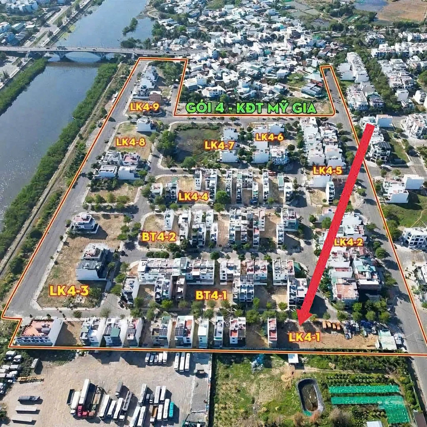 Bán lô đất 100m² KĐT Mỹ Gia Nha Trang 4,3 tỷ - Ảnh 1