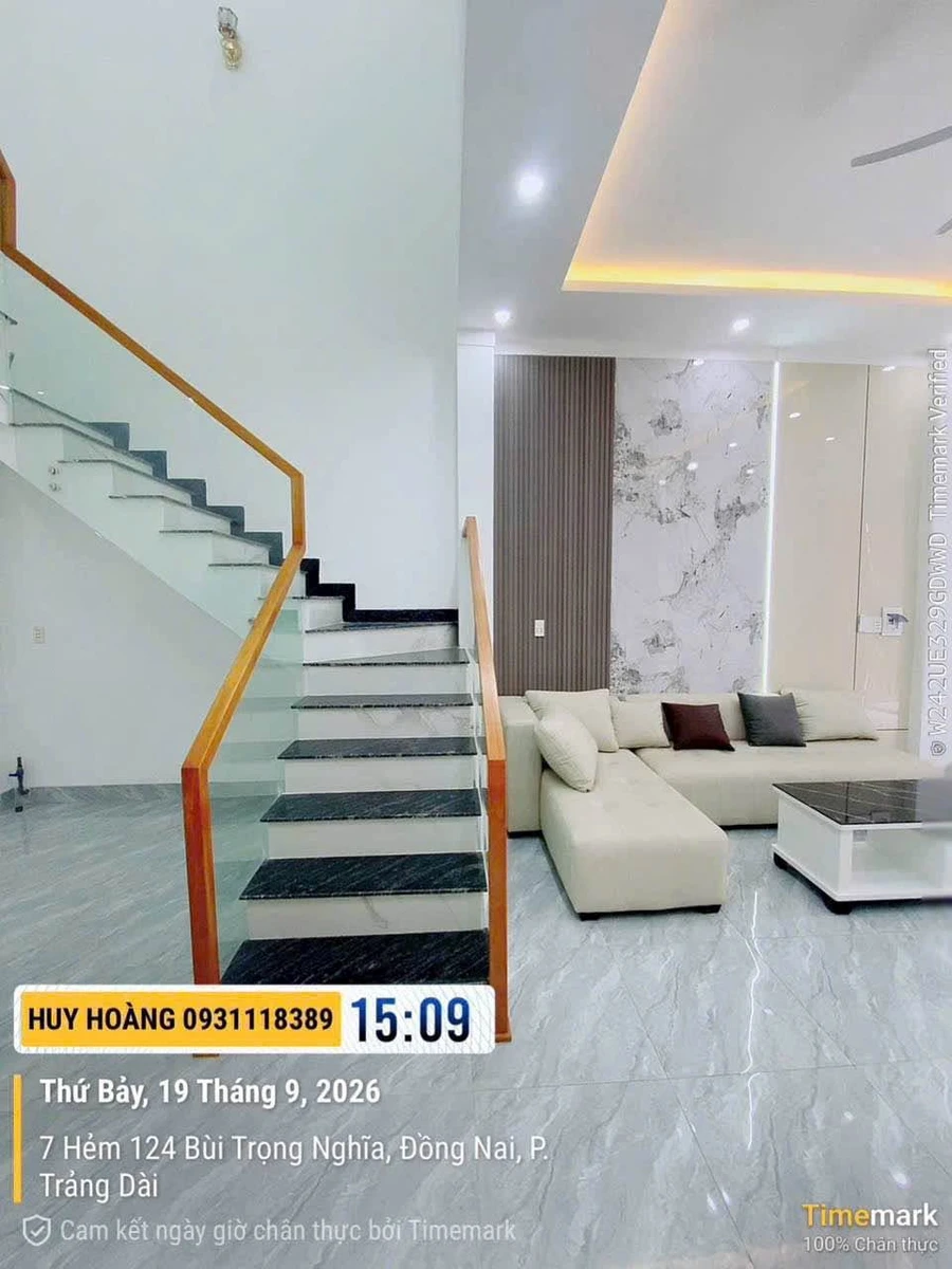 Bán nhà 1 trệt 1 lầu 75m² Phường Trảng Dài - 2,99 tỷ - Ảnh thu nhỏ 3