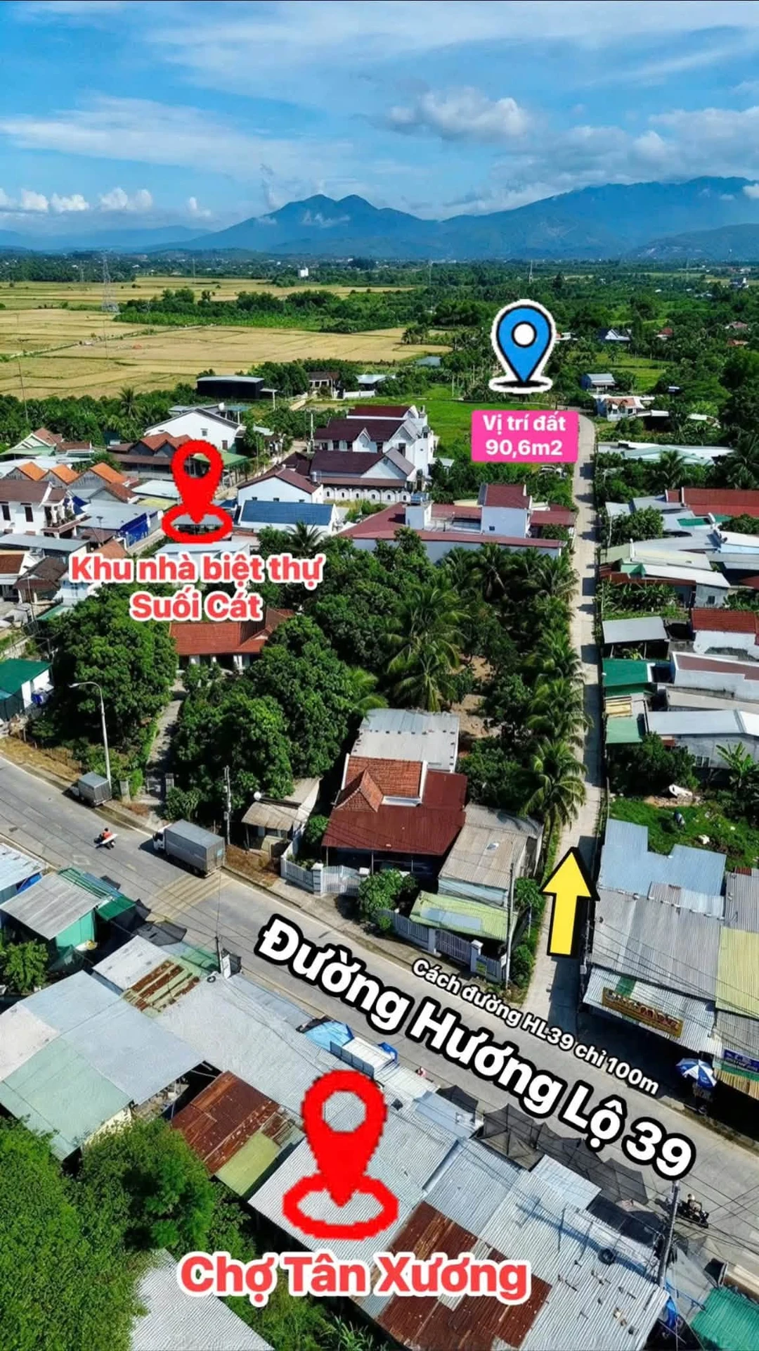 Bán lô đất Tân Xương 91.8m² giá 720 triệu - Ảnh 1
