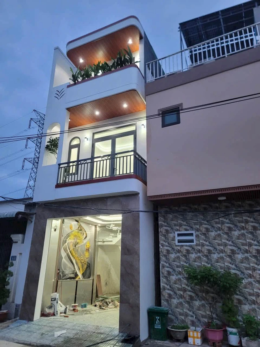 Bán nhà sổ hồng riêng 60m² 1 trệt 2 lầu An Phú, Thủ Đức - Ảnh thu nhỏ 2