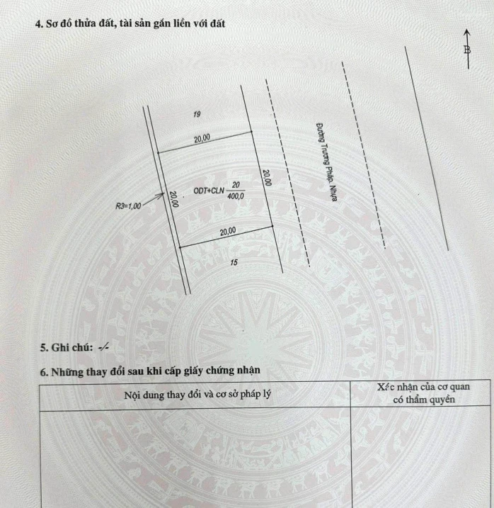 Mặt tiền Đường Trương Pháp view bãi biển Nhật Lệ 20x20m, giá đang tốt cho thị trường - Ảnh thu nhỏ 3