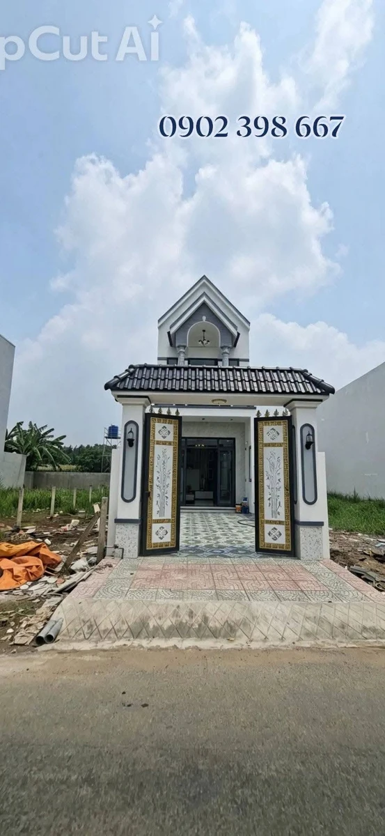 Bán nhà mặt tiền 111m2 Mỹ Lộc Cần Giuộc 3,1 tỷ - Ảnh thu nhỏ 2