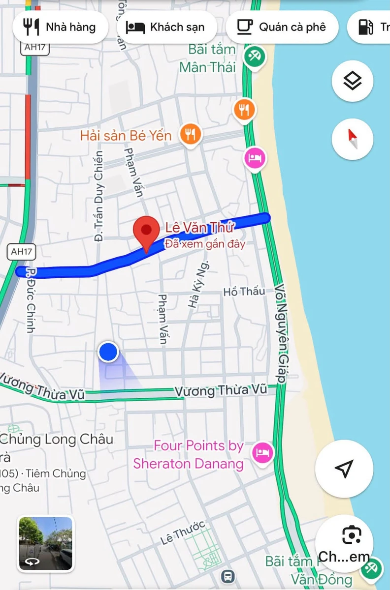 Bán lô đất 105m² Lê Văn Thứ Đà Nẵng gần biển - Ảnh 1