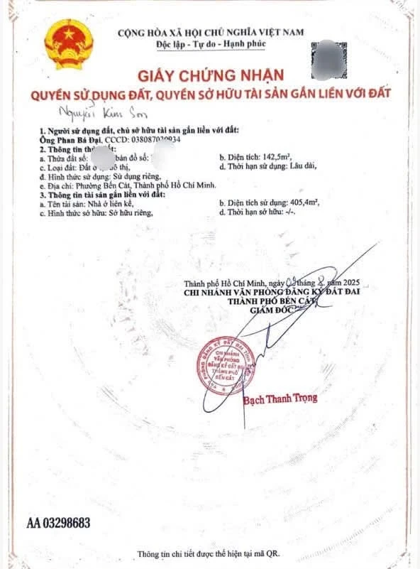 Bán nhà mặt tiền Chợ Mỹ Phước 142.5m², 5 tỷ, Bến Cát - Ảnh thu nhỏ 5