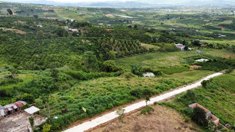 Bán 1017m² đất Tân Hà Lâm Đồng view sân bay 750 triệu