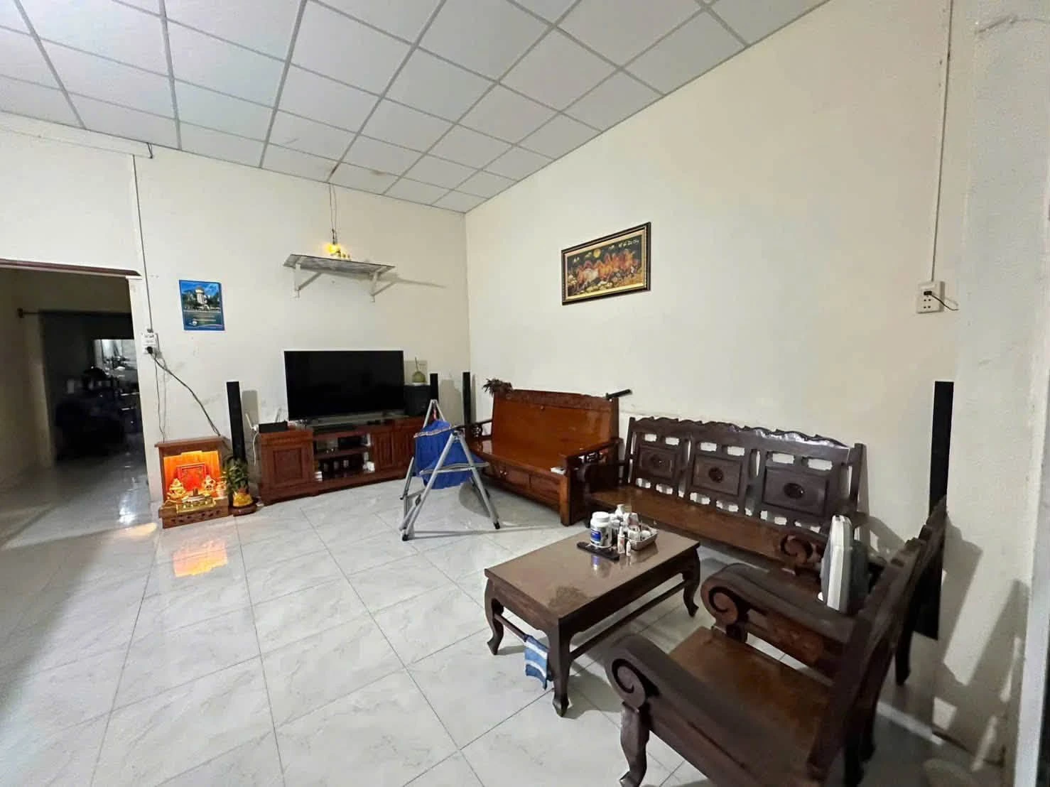 Bán nhà mặt tiền đường nhựa 7m, 95m2 khu TĐC Hàm Liêm, gần KCN Phan Thiết, giá 1,4 tỷ - Ảnh 1