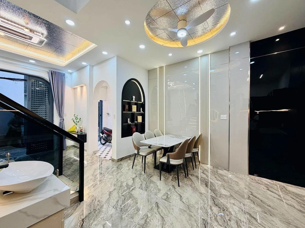 Bán nhà hẻm 54m² 4 phòng ngủ chợ Thạch Đà, Gò Vấp, 5.65 tỷ - Ảnh thu nhỏ 4