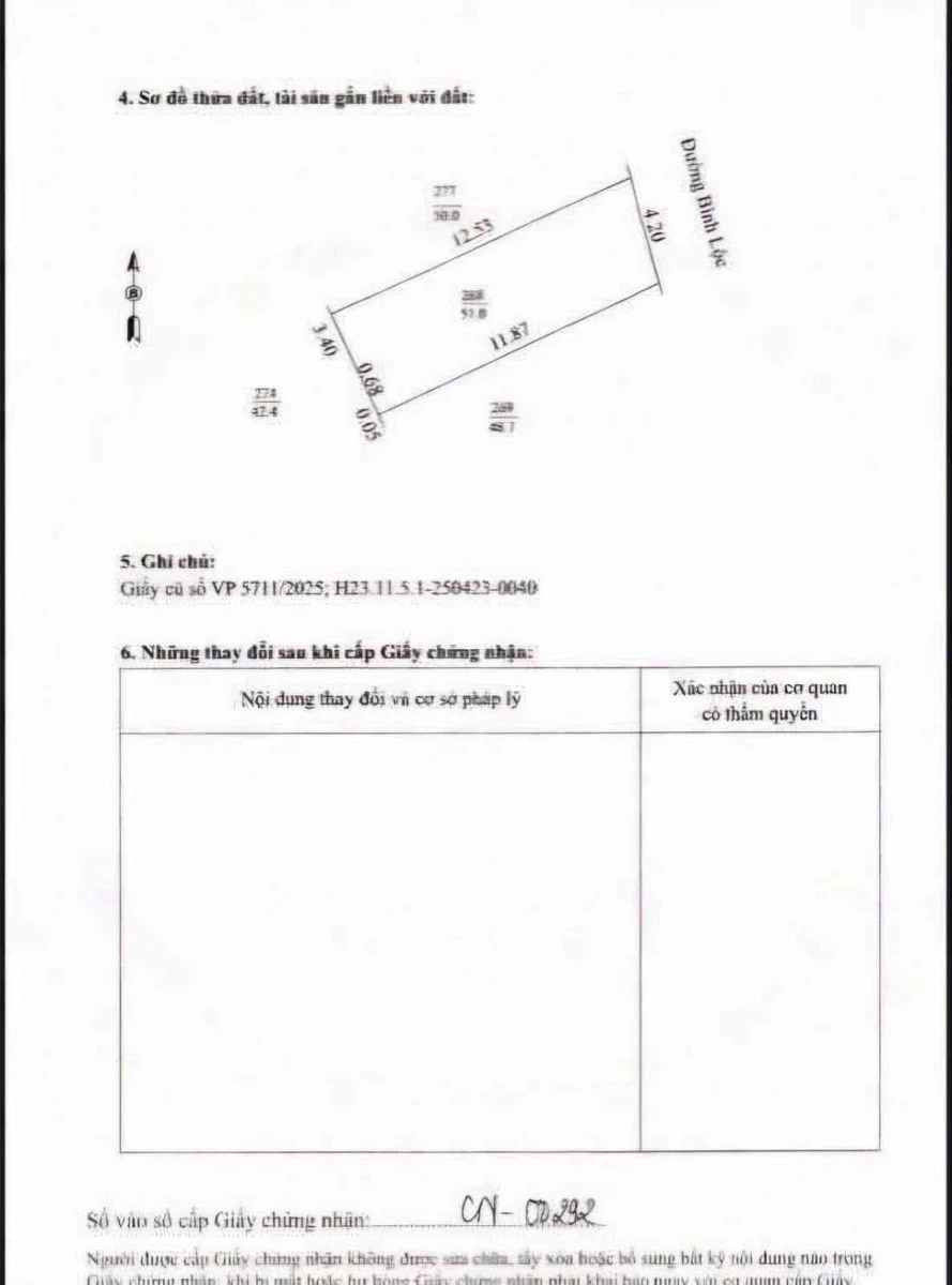 Bán đất mặt phố Bình Lộc, Tân Bình, 50m² kinh doanh - Ảnh thu nhỏ 3