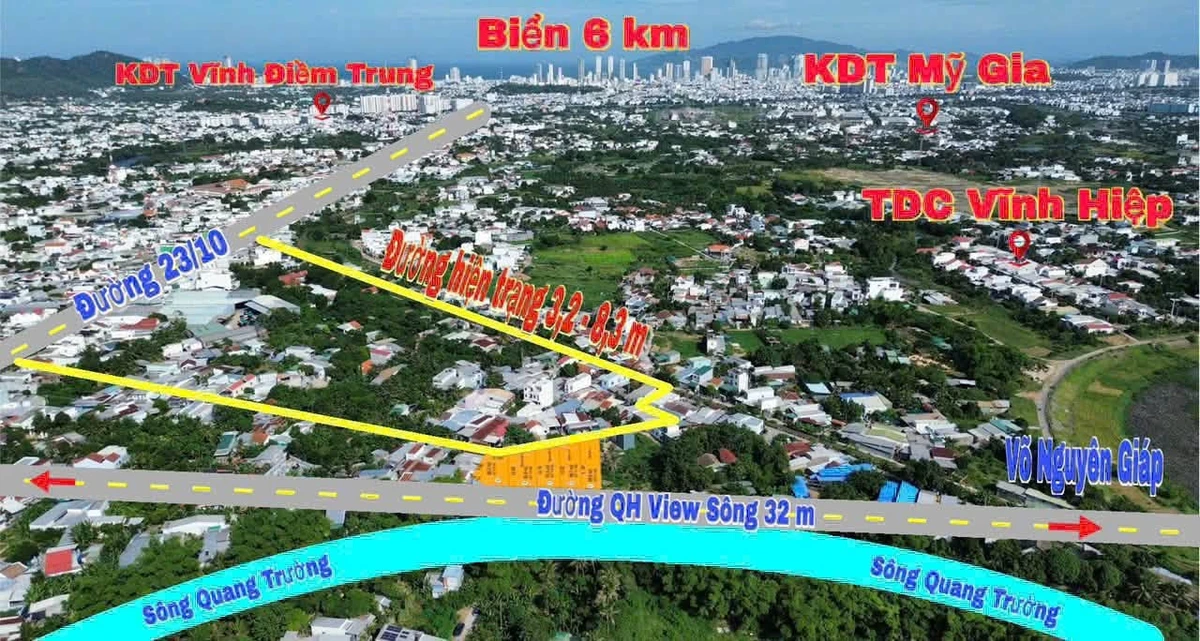 Bán lô đất 98.8m² Vĩnh Hiệp, Nha Trang, gần biển 6km - Ảnh thu nhỏ 2