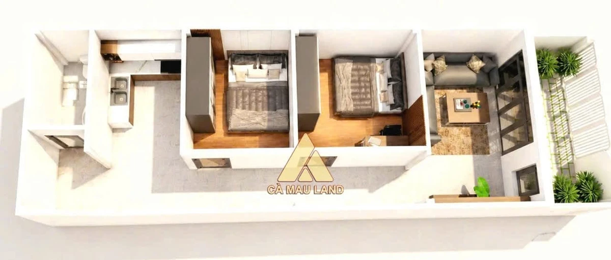 Bán nhà riêng 2 PN, 66m² - 1,5 tỷ tại Cà Mau - Ảnh thu nhỏ 2