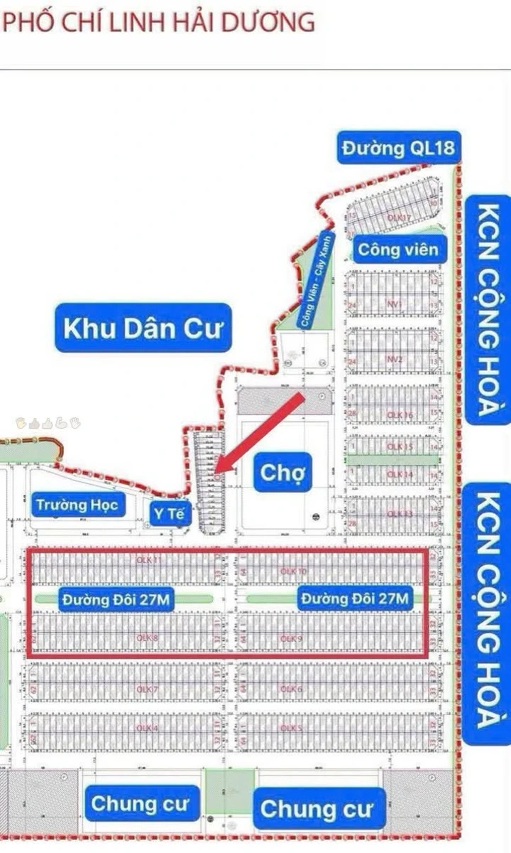Bán đất 78.7m² 2 mặt tiền đối diện chợ Chi Linh 1.4 tỷ - Ảnh thu nhỏ 5