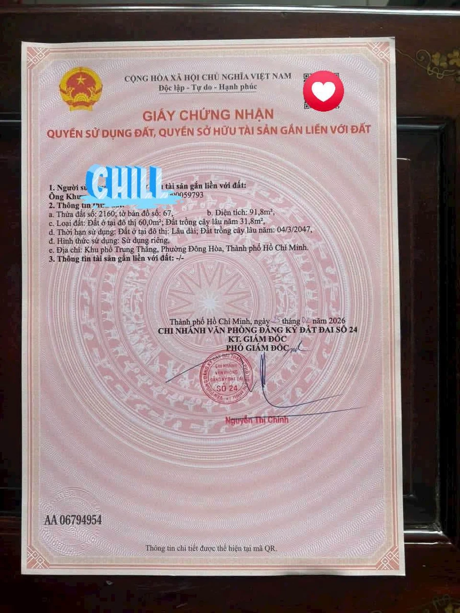 Bán đất mặt tiền Vàm Suối 92m2 giá 3,85 tỷ, Đông Hòa, Dĩ An - Ảnh thu nhỏ 2