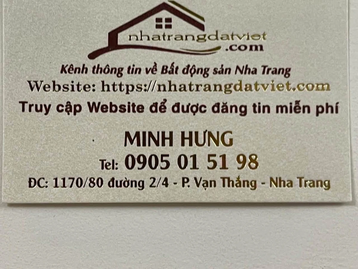 Bán đất có nhà cấp 4 Phước Long Nam Nha Trang 78m2 - Ảnh thu nhỏ 5