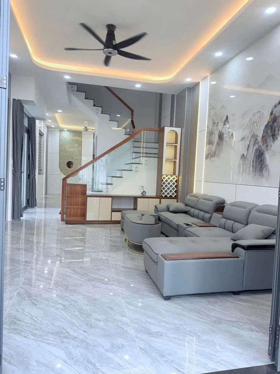 Bán nhà 2 mặt tiền 74,7m² Khu Chương Dương, Dĩ An 6 tỷ - Ảnh thu nhỏ 2