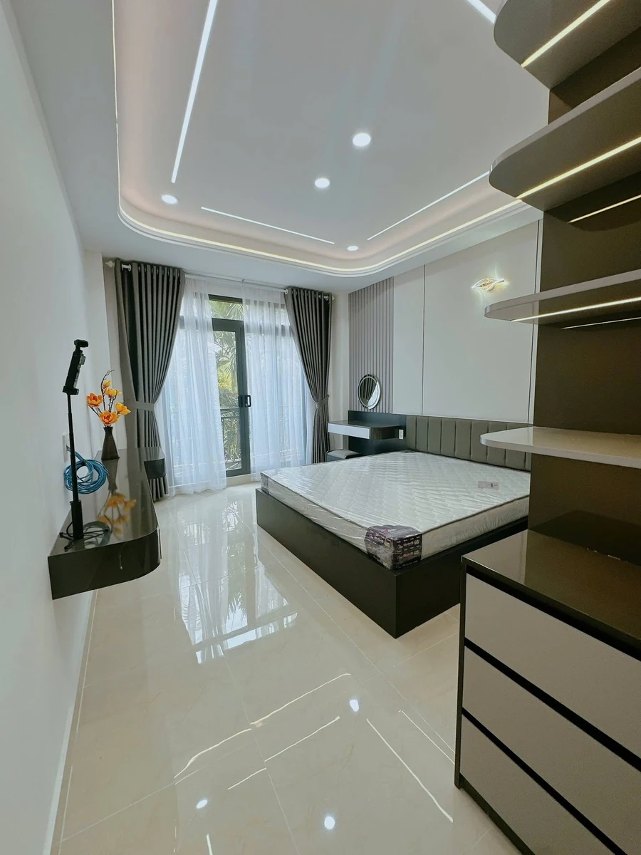 Bán nhà mới 4 tầng 4PN 5WC 60m2 Bình Thạnh gần Chợ Bà Chiểu - Ảnh thu nhỏ 4