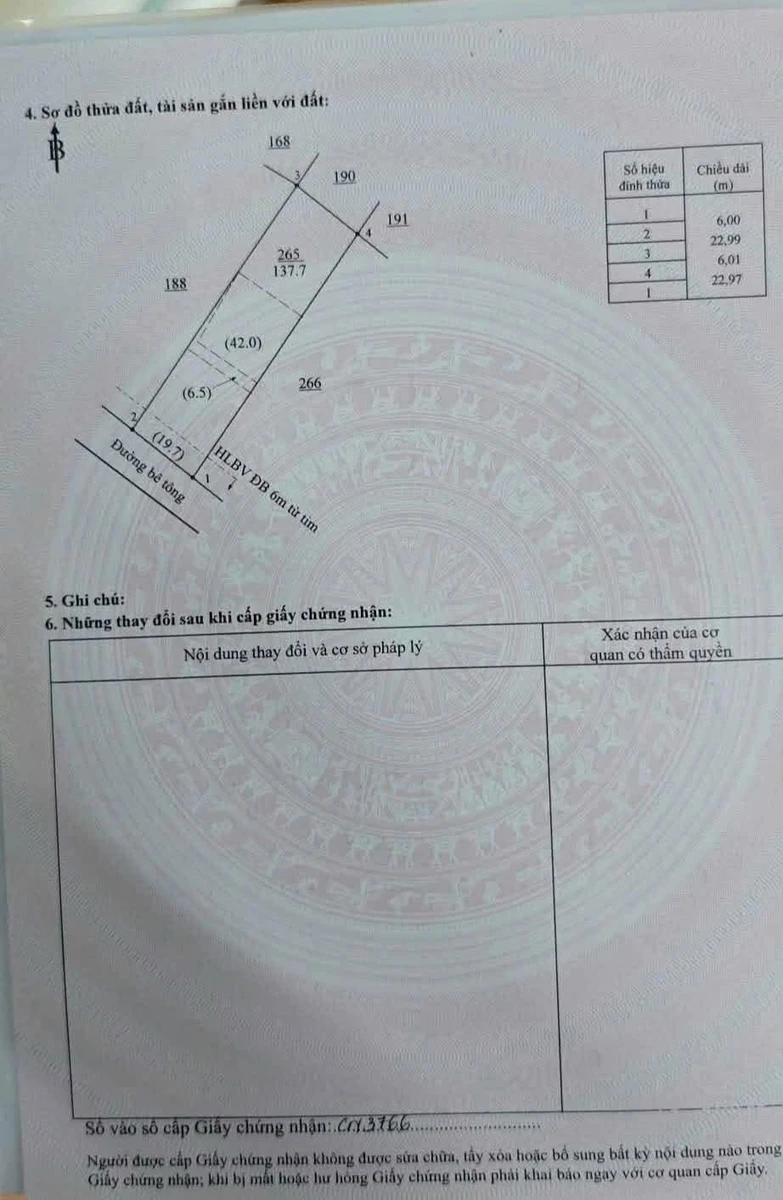 Bán lô đất 48,5m² khu phố 3 Nhà Tằm, Phước Bình, Đồng Nai - Ảnh thu nhỏ 2