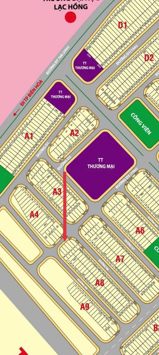 Bán nhà 1 trệt 1 lầu Nhà Lavender 105m² Đồng Nai 3,05 tỷ - Ảnh thu nhỏ 5