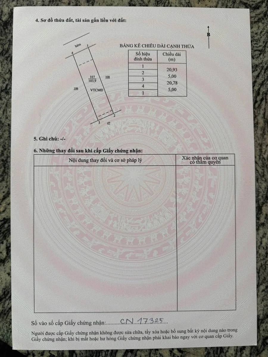 Bán đất biển Phước Hải 100m² sổ hồng riêng 860 triệu - Ảnh thu nhỏ 3