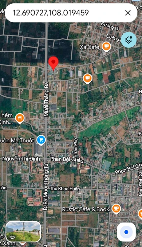 Bán lô đất mặt tiền Giải Phóng 100m² Đắk Lắk