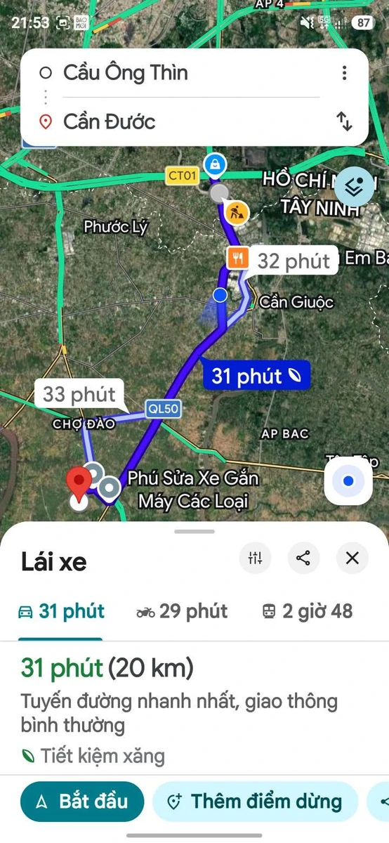 Bán đất 180m² ngang 6m, gần Võ Văn Ngân, Cần Dước, 580 triệu - Ảnh thu nhỏ 2