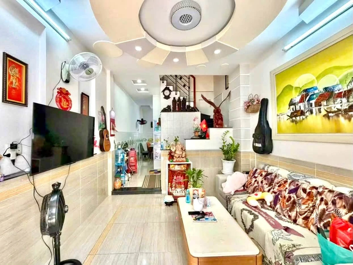 Bán nhà 4 tầng 6PN Phú Nhuận 6 tỷ, 39.6m² - Ảnh thu nhỏ 2