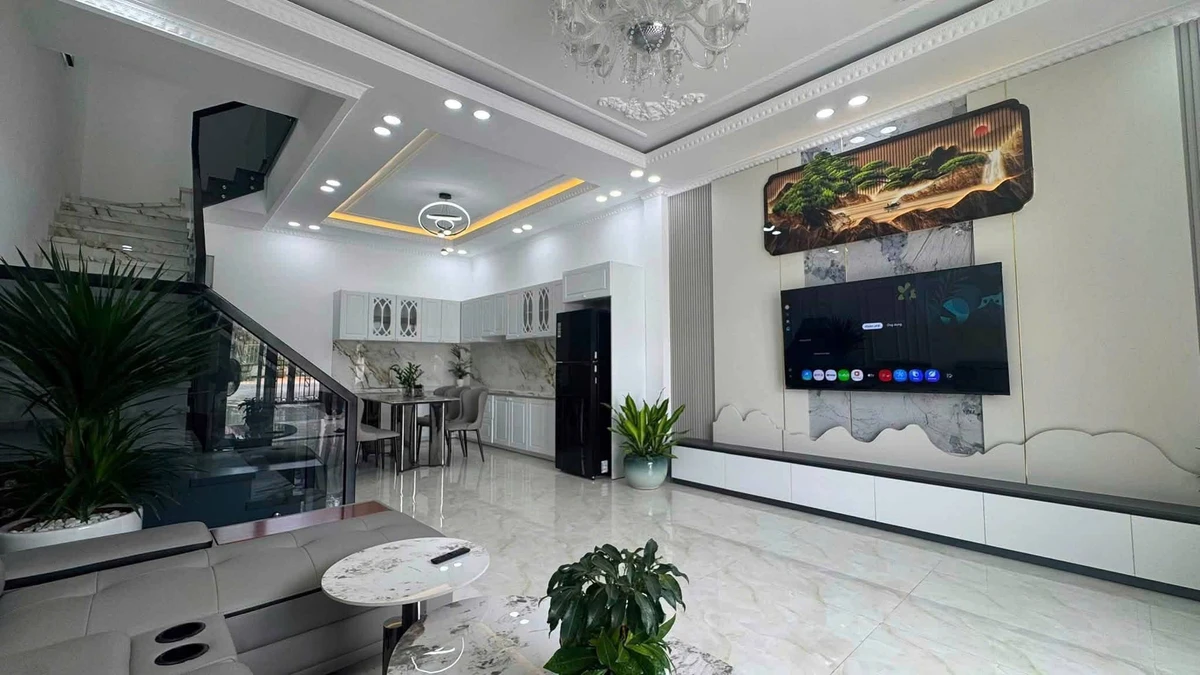 Bán nhà mới full nội thất 3PN Diên Phú Khánh Hòa 3.18 tỷ - Ảnh 1