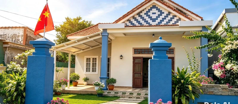 Bán nhà mặt tiền đường chính 311m2 gần biển Châu Tân, Quảng Ngãi giá 2,85 tỷ