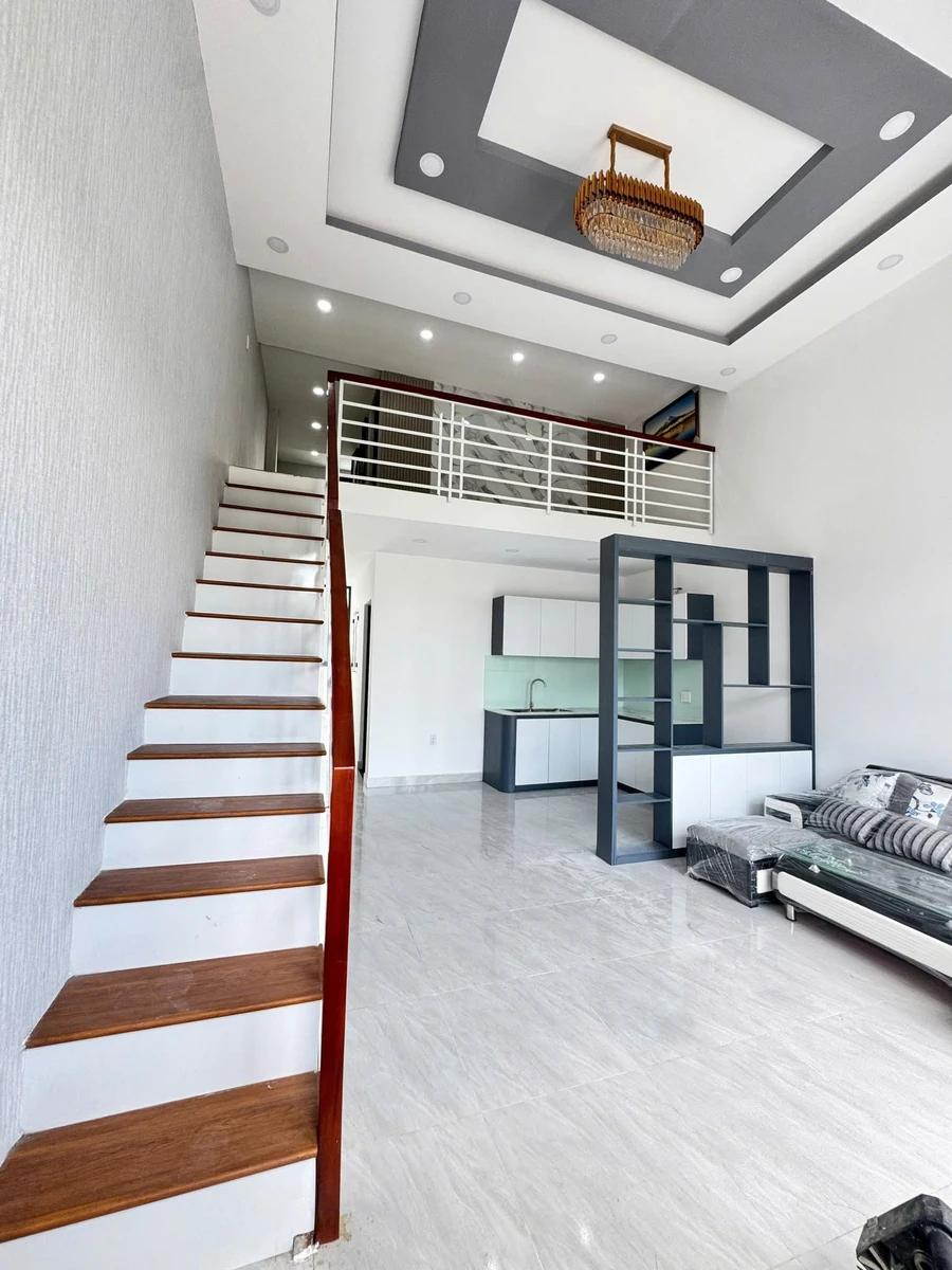 Bán nhà trệt lửng 5x17m 2PN mới xây, giá 865 triệu, Đức Hòa Long An - Ảnh thu nhỏ 2