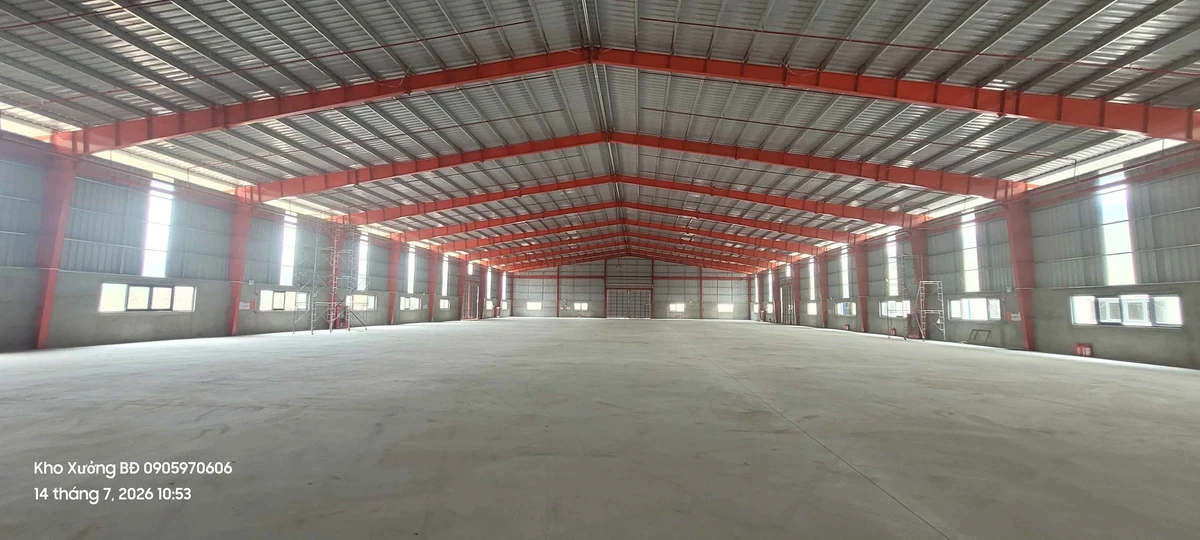 Cho thuê nhà xưởng 3840m2 tại KKT Nhơn Hội, 35k/m2 - Ảnh 1