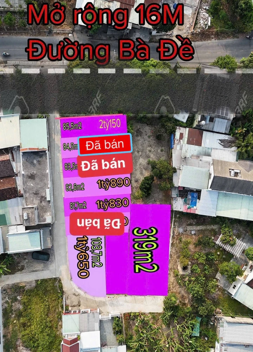 Bán đất 82m2 ngang 5m giá 1,89 tỷ tại Diên An, Khánh Hòa - Ảnh thu nhỏ 4