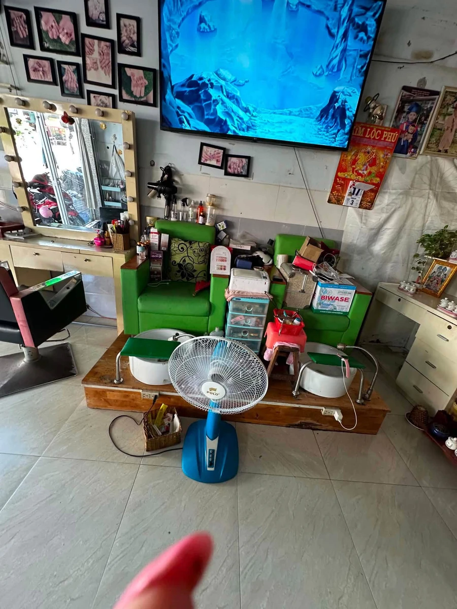 Sang tiệm tóc và nail 40m² đường N6, Thuận An, Bình Dương - 4,5 triệu/tháng - Ảnh thu nhỏ 2