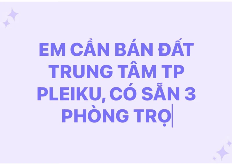 Bán đất hẻm 75m² Huyền Trân Công Chúa, Pleiku 700 triệu