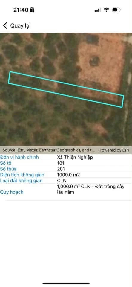 Bán đất Thiện Nghiệp 1000m2 (10x100) - 2.5 tỷ - Ảnh thu nhỏ 4