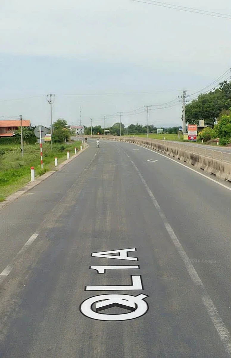 Bán đất 3 mặt tiền QLO1A Cần Giờ 912m2 - 1 tỷ 100 triệu - Ảnh thu nhỏ 3
