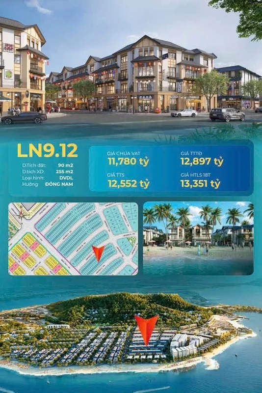 Bán shophouse Lam Ngọc Vinhomes Pearl Bay 255m² Nha Trang
