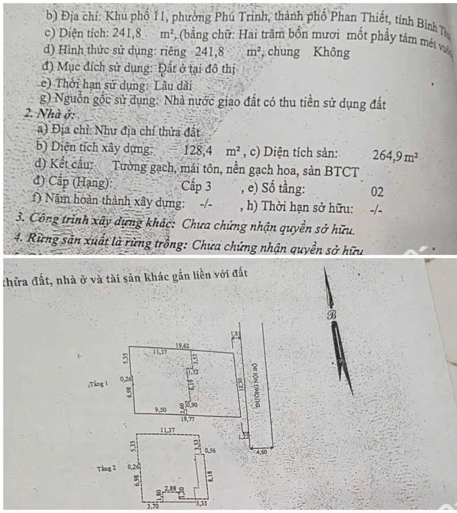 Bán nhà nghỉ 21 phòng mặt tiền Đặng Văn Ngữ, Phan Thiết, diện tích 241,8m2, giá 9,5 tỷ - Ảnh 1