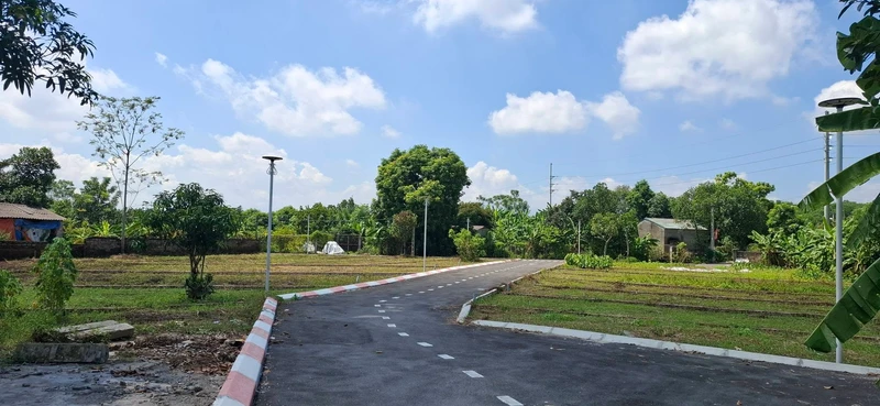 Bán lô đất 240m² view cánh đồng Ba Vì, Hà Nội 900 triệu