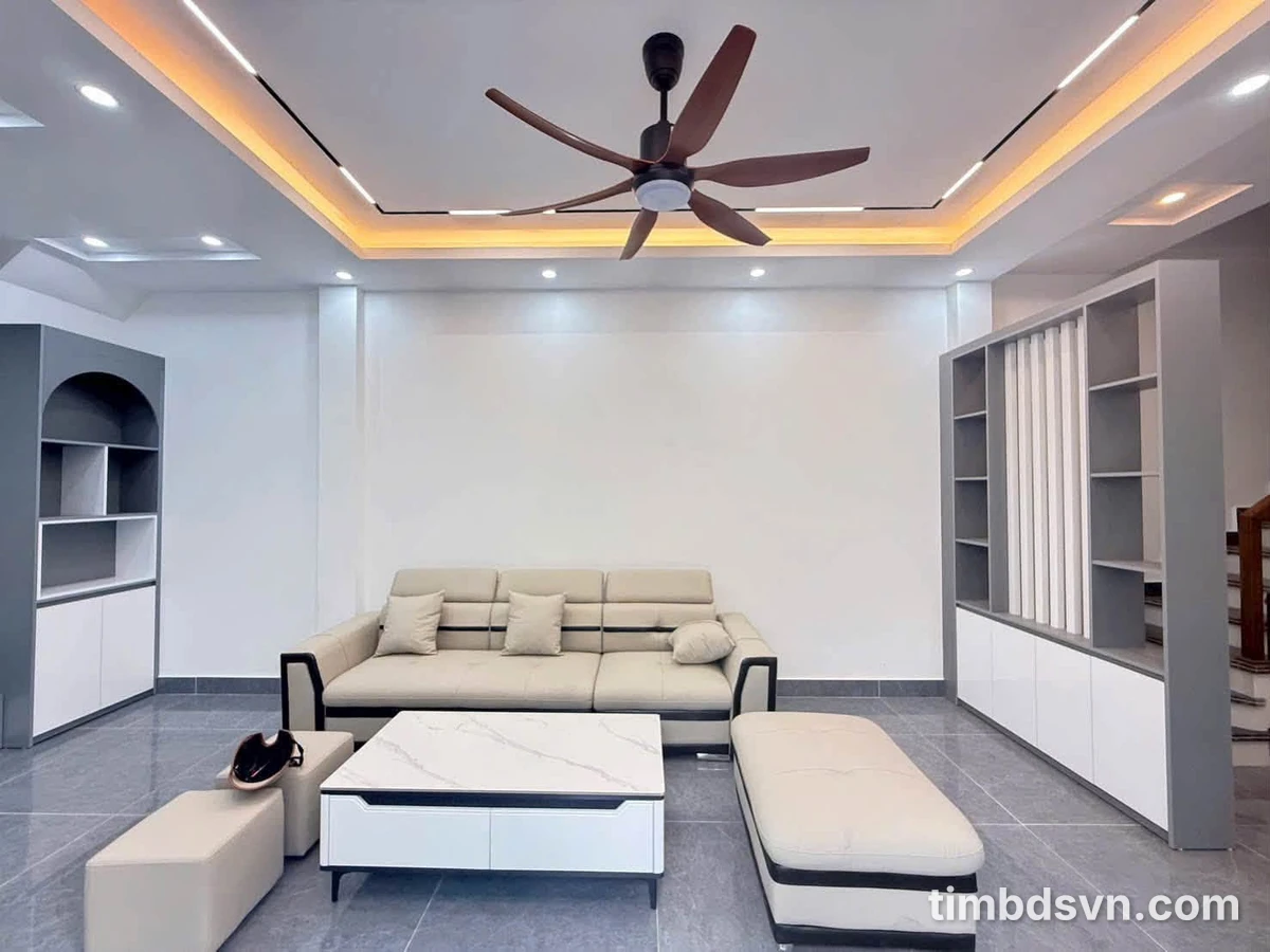 Bán nhà 3 tầng 45m2 An Dương Bình Tân - Ảnh thu nhỏ 2